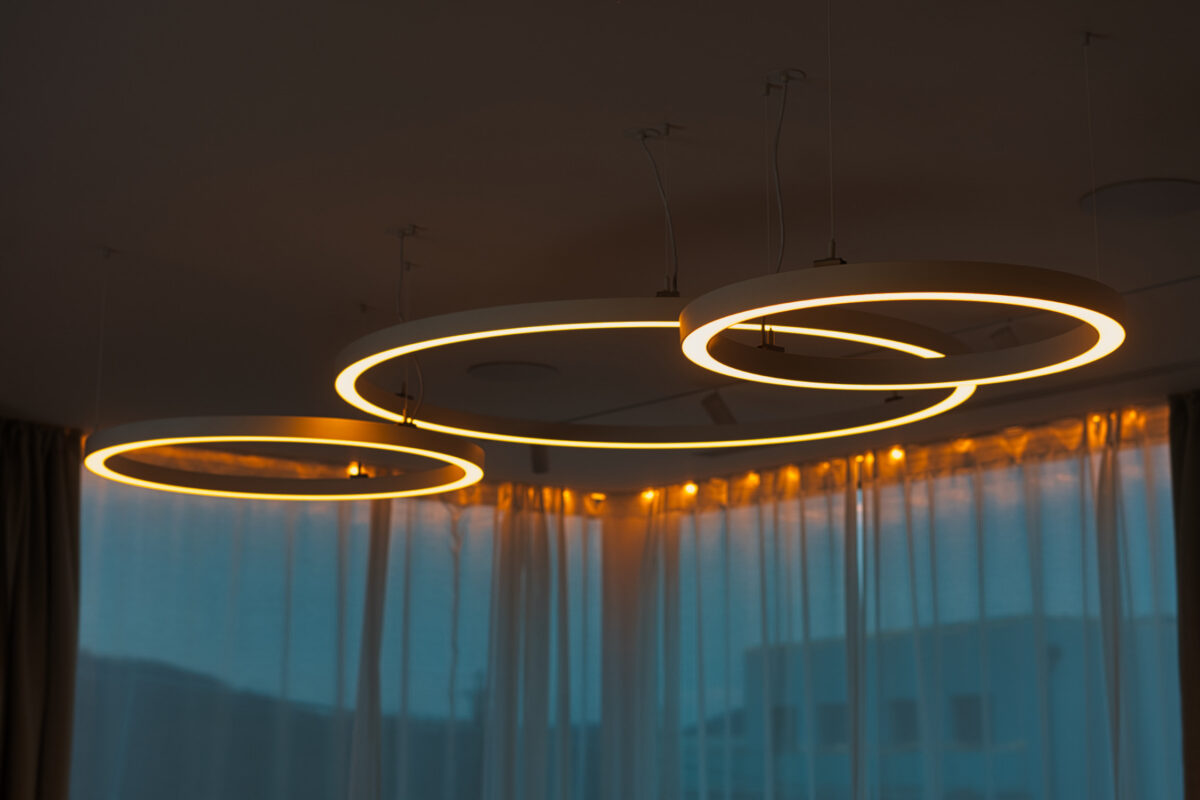 Vodovi - 3x ring + LED pásek